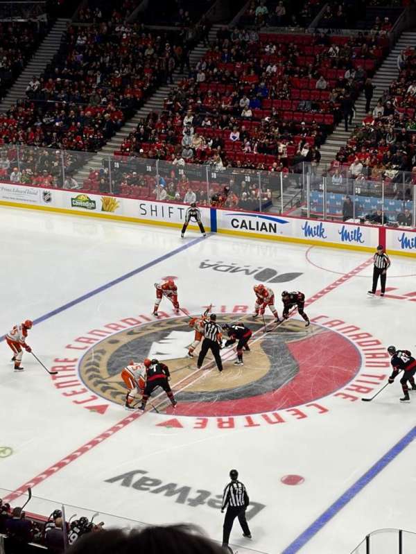 Canadian Tire Centre, section: 306, row: B, seat: 8