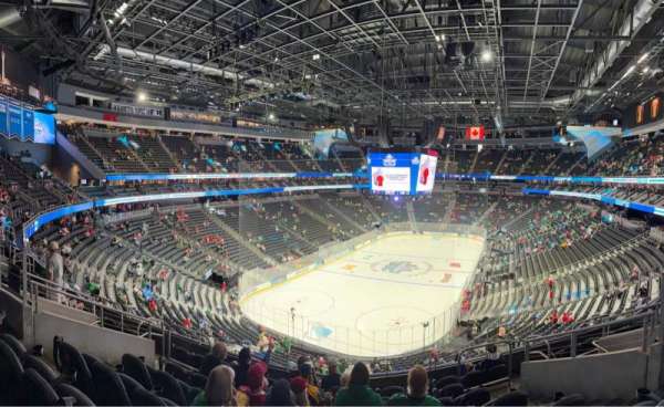 T-Mobile Arena, section: 103, row: H, seat: 9
