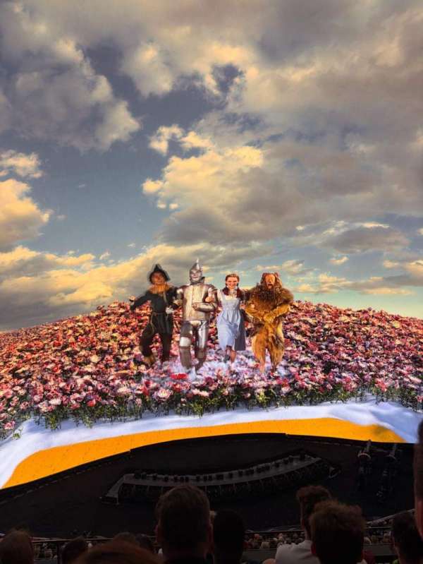 The Sphere, Vegas, section: 405, row: 5, seat: 15