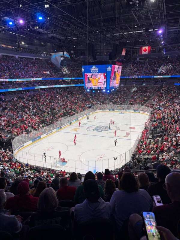 T-Mobile Arena, section: 103, row: H, seat: 9