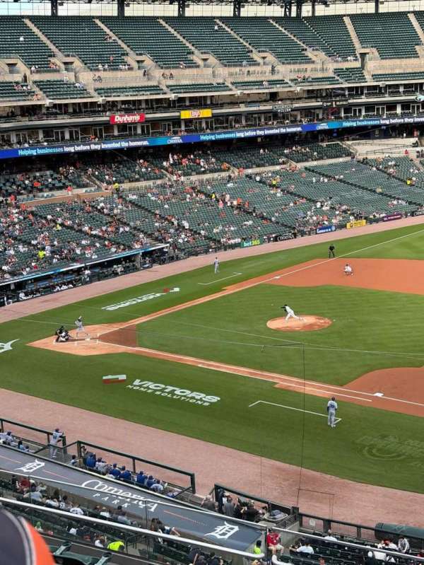 Comerica Park, section: 218, row: 2, seat: 1