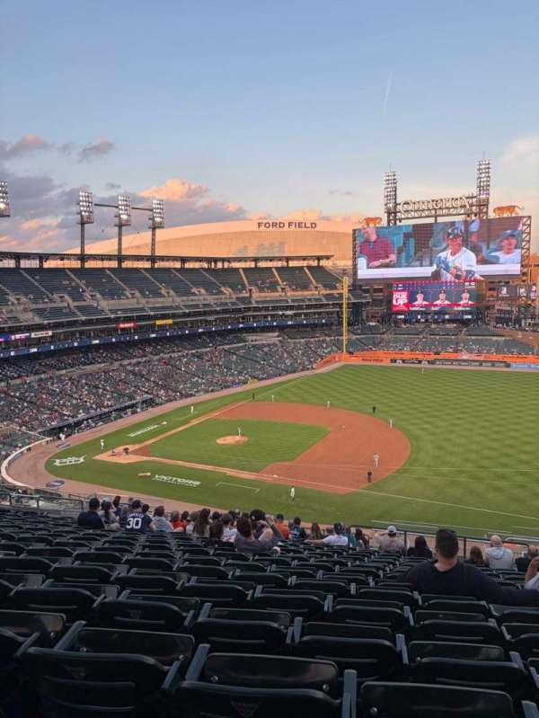Comerica Park, section: 218, row: 19, seat: 3