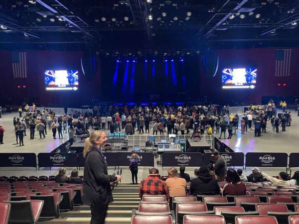 Hard Rock Live at Etess Arena, section: 207, row: O, seat: 14
