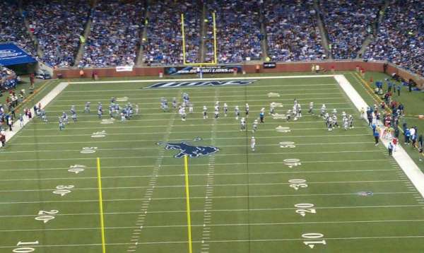 Ford Field, section: 318, row: 14, seat: 21