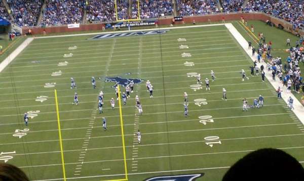 Ford Field, section: 318, row: 14, seat: 21