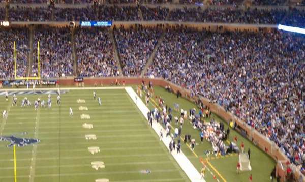 Ford Field, section: 318, row: 14, seat: 21