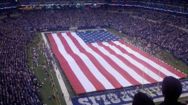 Lucas Oil Stadium, section: 629, row: 3, seat: 8