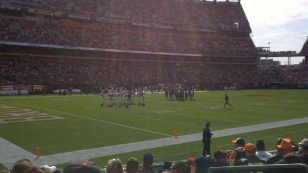 Huntington Bank Field, section: 127, row: 8, seat: 6