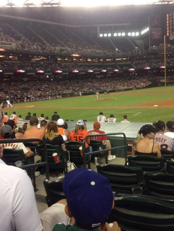 Chase Field, section: C, row: 12, seat: 10