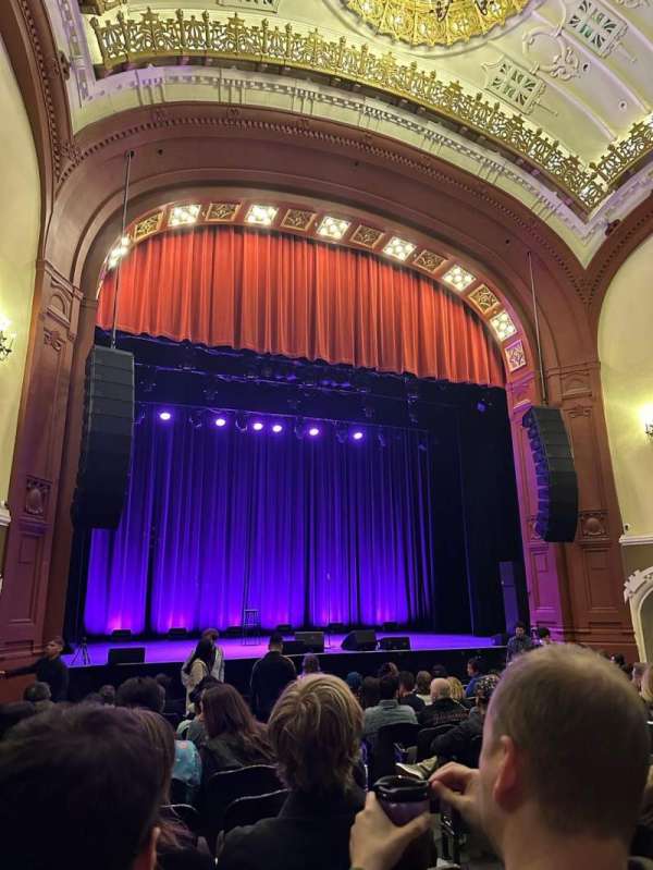 Moore Theatre, section: MAIN L, row: L, seat: 2