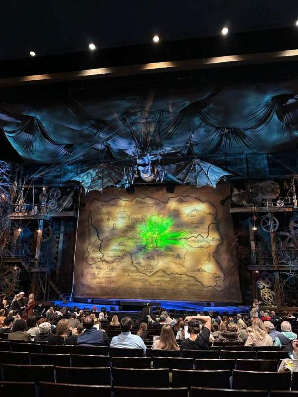 Gershwin Theatre, section: Orchestra C, row: O, seat: 115