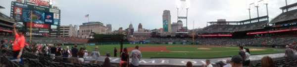 Comerica park, section: 134, row: 13, seat: 6