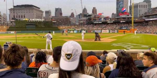 Comerica Park, section: 130, row: 8, seat: 1