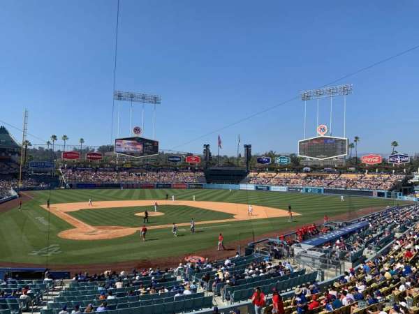 Dodger Stadium, section: 114LG, row: A, seat: 1