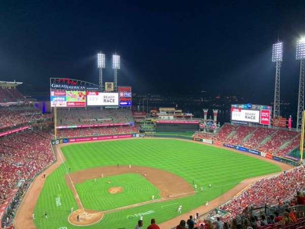 Great American Ball Park, section: 527, row: O, seat: 24