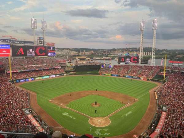 Great American Ball Park, section: 523, row: G, seat: 14