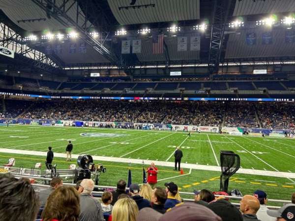 Ford Field, section: 108, row: 7, seat: 7