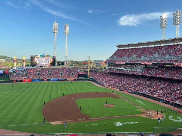 Great American Ball Park, section: 416, row: G, seat: 7