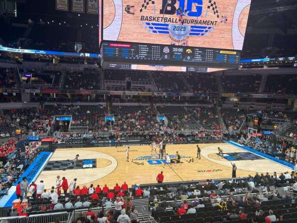 Gainbridge Fieldhouse, section: 106, row: 1, seat: 5