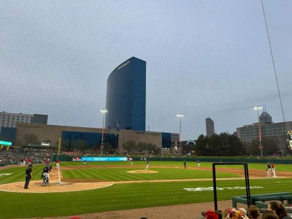 Victory Field, section: 114, row: H, seat: 5