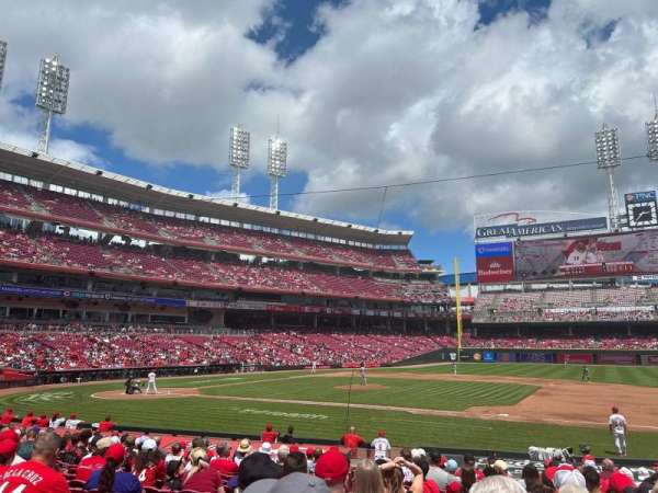 Great American Ball Park, section: 131, row: T, seat: 14