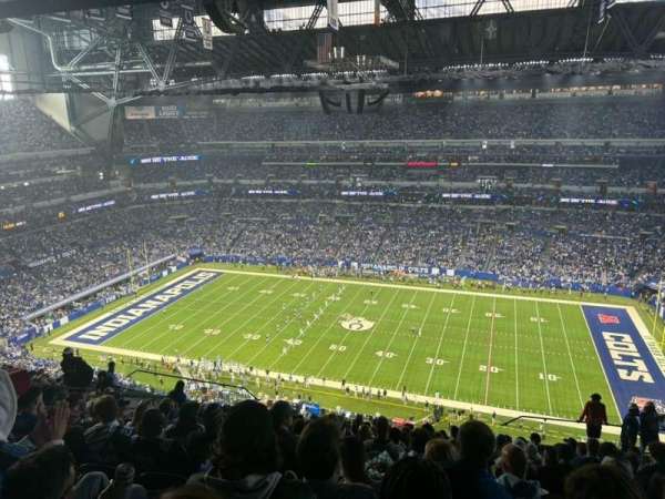 Lucas Oil Stadium, section: 611, row: 16, seat: 10