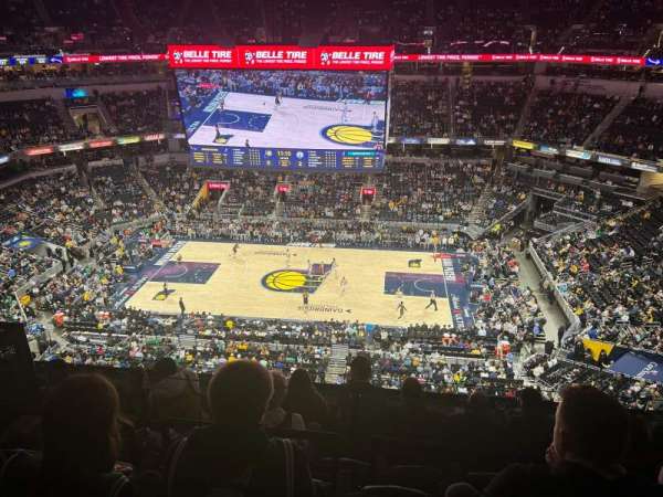 Gainbridge Fieldhouse, section: 208, row: 6, seat: 5