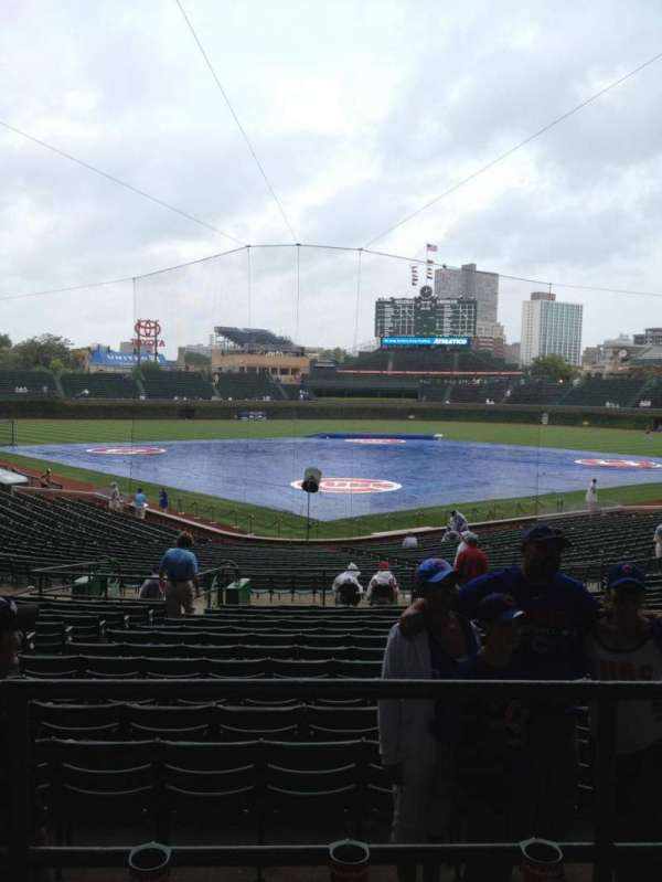 Wrigley Field, section: 217, row: 3, seat: 18