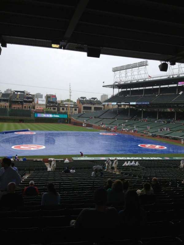 Wrigley Field, section: 210, row: 12, seat: 4