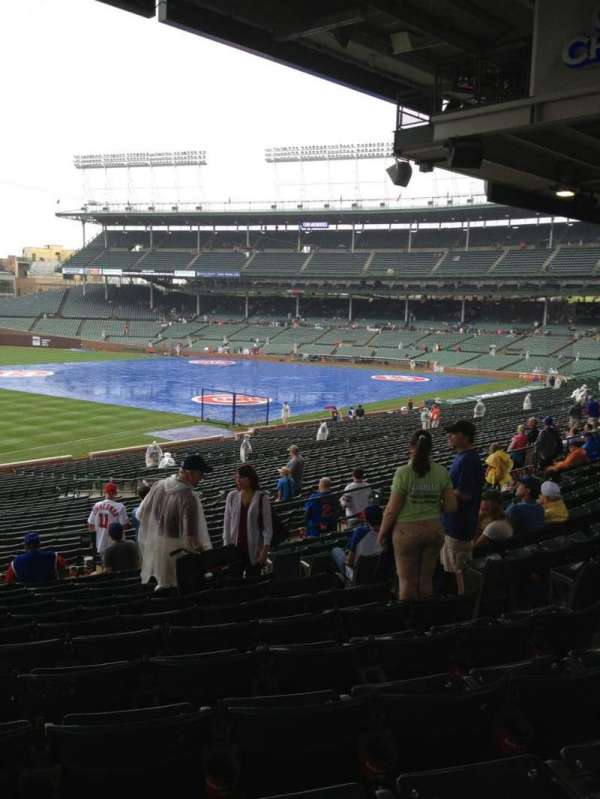 Wrigley Field, section: 205, row: 12, seat: 18