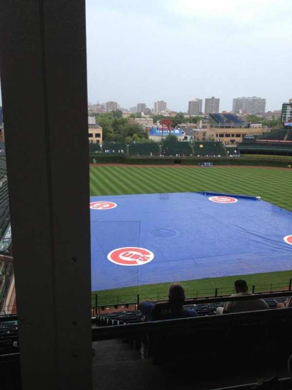 Wrigley Field, section: 421R, row: 2, seat: 1