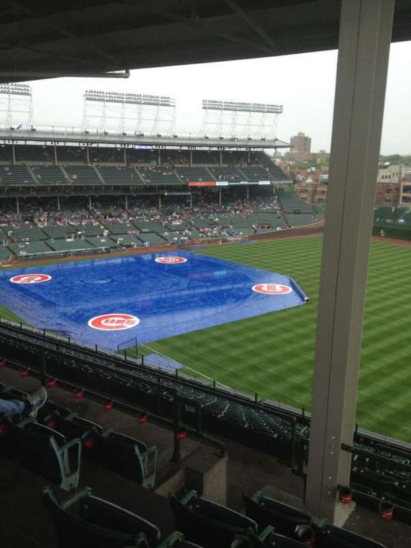 Wrigley Field, section: 431R, row: 5, seat: 4