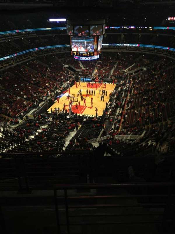 United Center, section: 307, row: 11, seat: 21