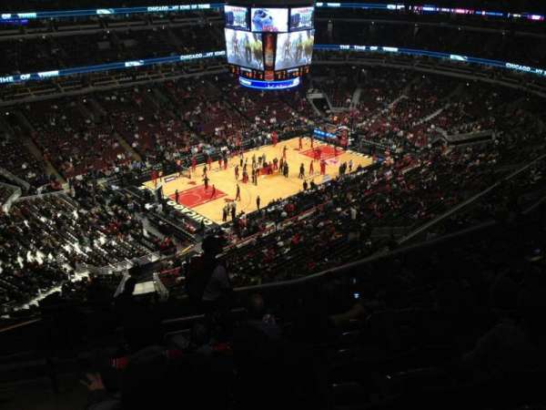 United Center, section: 304, row: 14, seat: 22