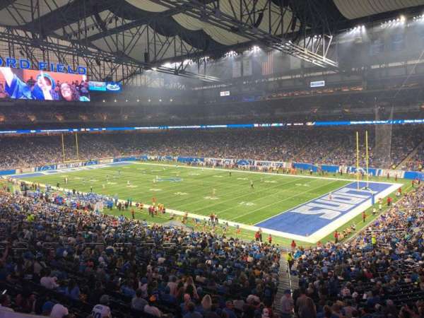 Ford Field, section: 214, row: 1, seat: 15