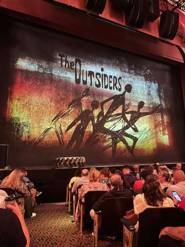 Bernard B. Jacobs Theatre, section: Orchestra L, row: I, seat: 1