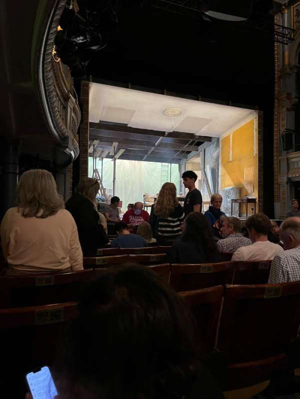 Harold Pinter Theatre, section: Stalls, row: K, seat: 20