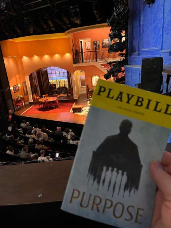Hayes Theater, section: Mezzanine R, row: A, seat: 14
