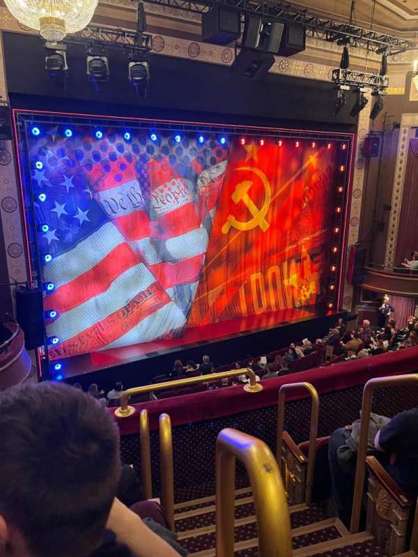 Imperial Theatre, section: Front Mezzanine L, row: D, seat: 101