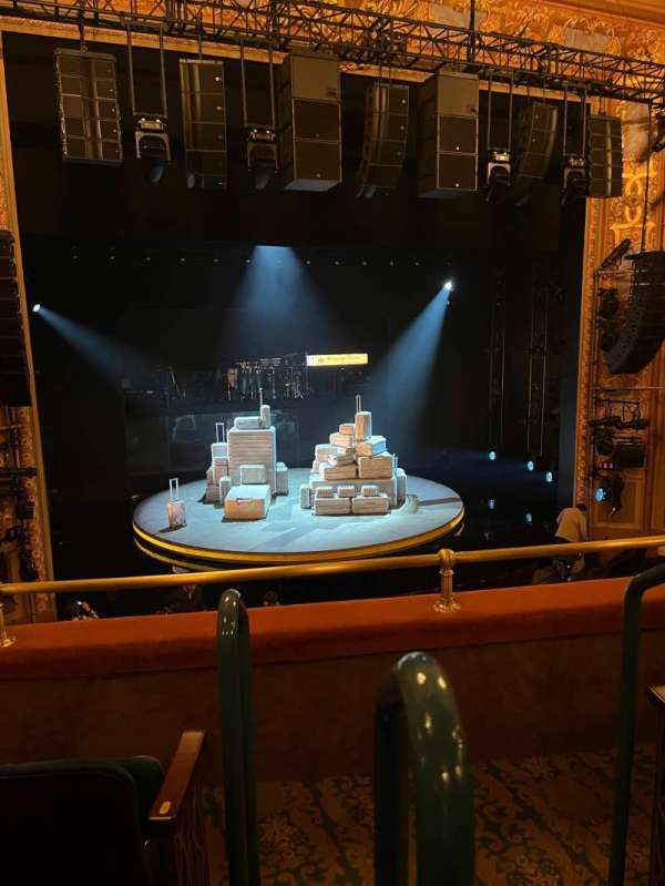 Longacre Theatre, section: Mezzanine L, row: C, seat: 2