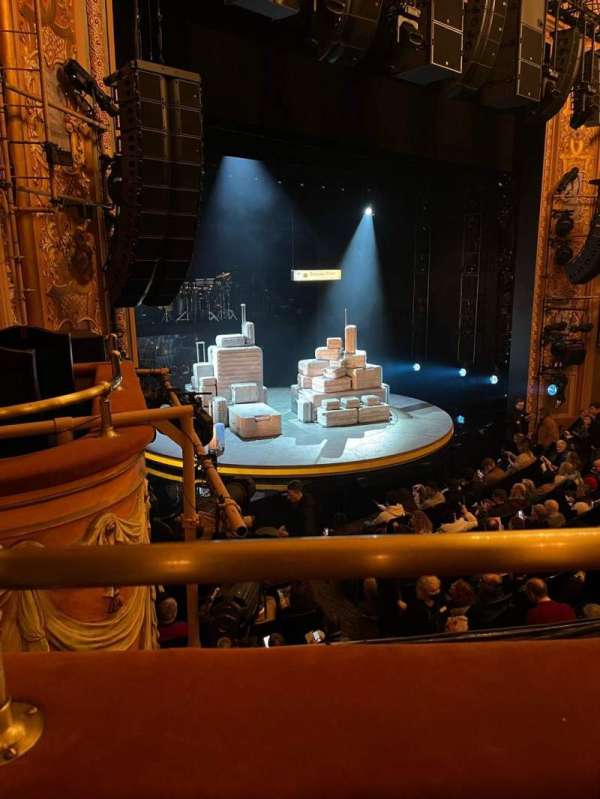 Longacre Theatre, section: Mezzanine L, row: A, seat: 22