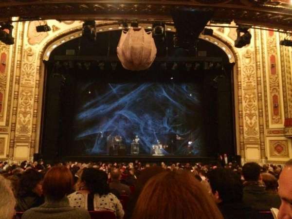 Cadillac Palace Theater, section: Orchestra C, row: T, seat: 110