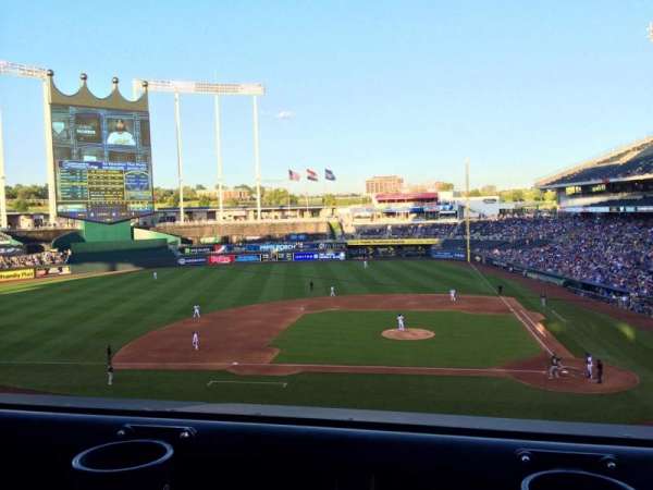 Kauffman Stadium, section: 309, row: A, seat: 5
