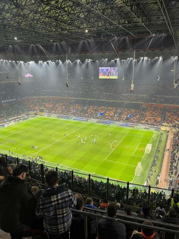 San Siro, section: 324, row: 1, seat: 16