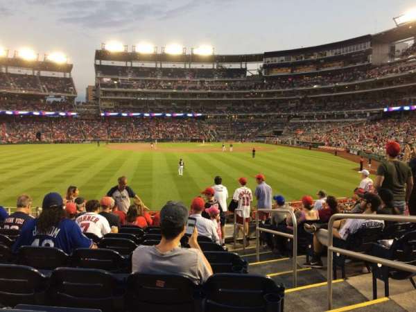 Nationals Park, section: 103, row: K, seat: 2