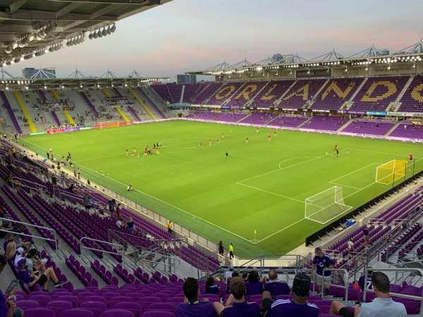 Inter&Co Stadium, section: 109, row: U, seat: 4