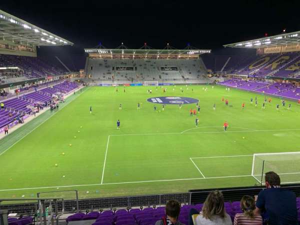 Inter&Co Stadium, section: 105, row: K, seat: 20