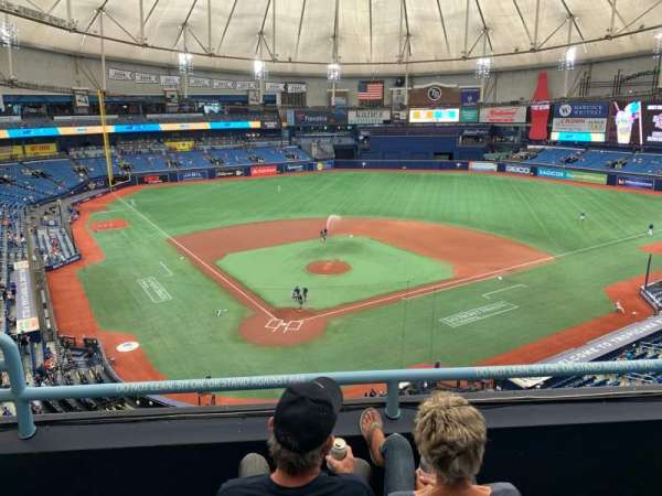 Tropicana Field, section: 304, row: C, seat: 3