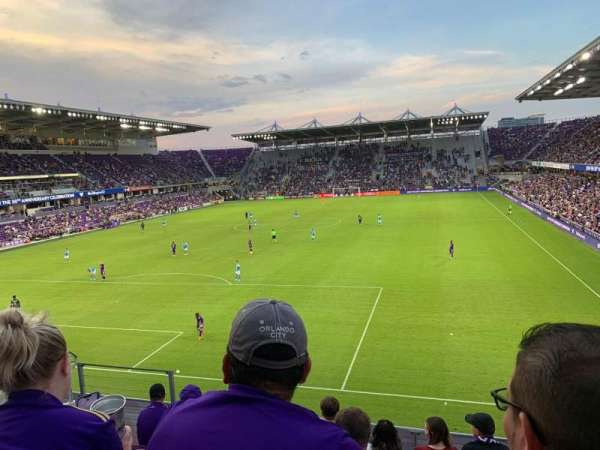Inter&Co Stadium, section: 102, row: F, seat: 18
