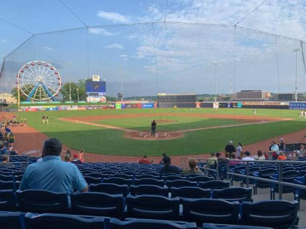 Modern Woodmen Park, section: 6, row: S, seat: 3